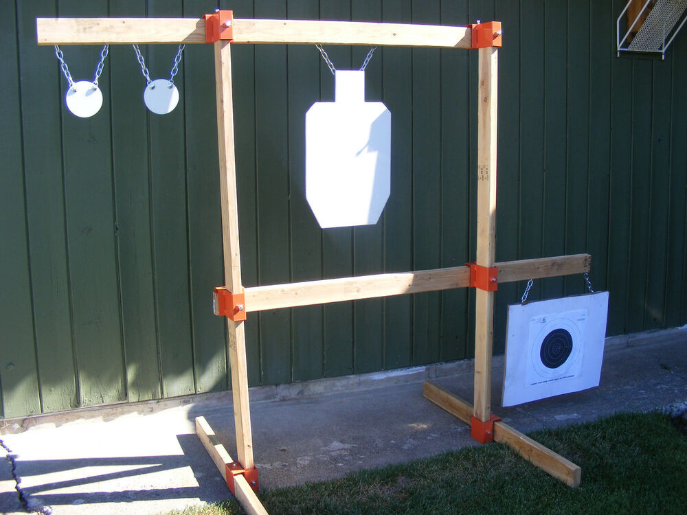 Best ideas about DIY Steel Target Stands
. Save or Pin TommyGun Pistol Rack Kit Rifle Shooting Tar AR500 Gong Now.