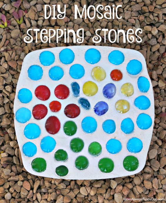 Best ideas about DIY Stepping Stones With Kids
. Save or Pin DIY Stepping Stones Mosaic Art Projects ChickfilAMomsDIY Now.