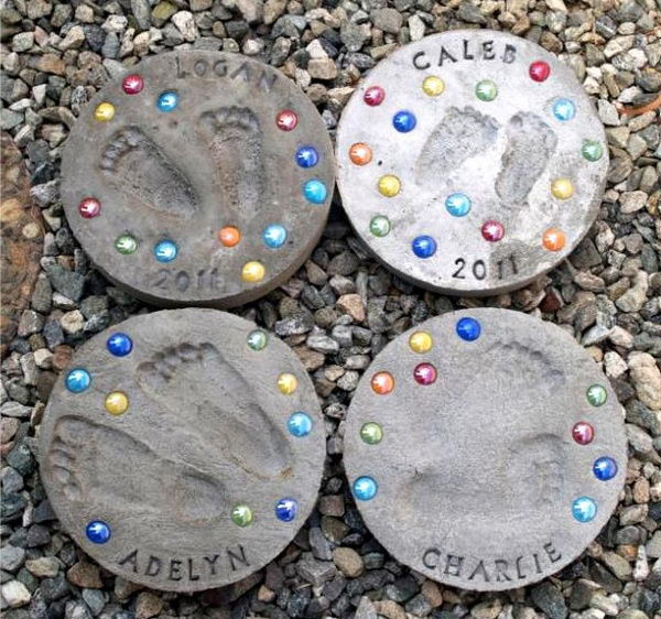 Best ideas about DIY Stepping Stones With Kids
. Save or Pin 20 Creative Stepping Stone Ideas Hative Now.