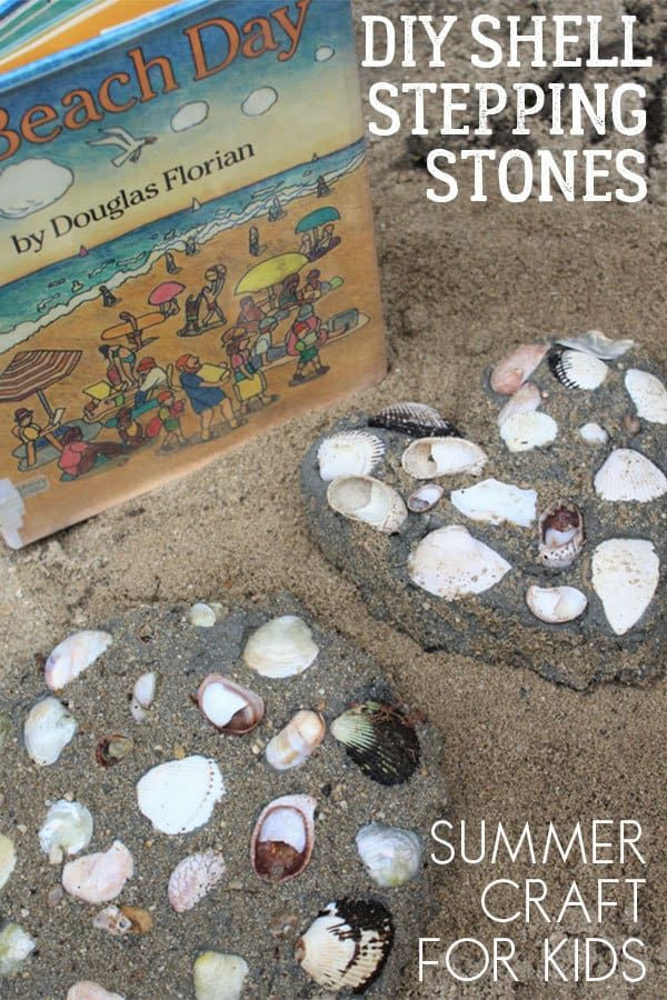 Best ideas about DIY Stepping Stones With Kids
. Save or Pin DIY Shell Stepping Stone to Make with Kids Now.