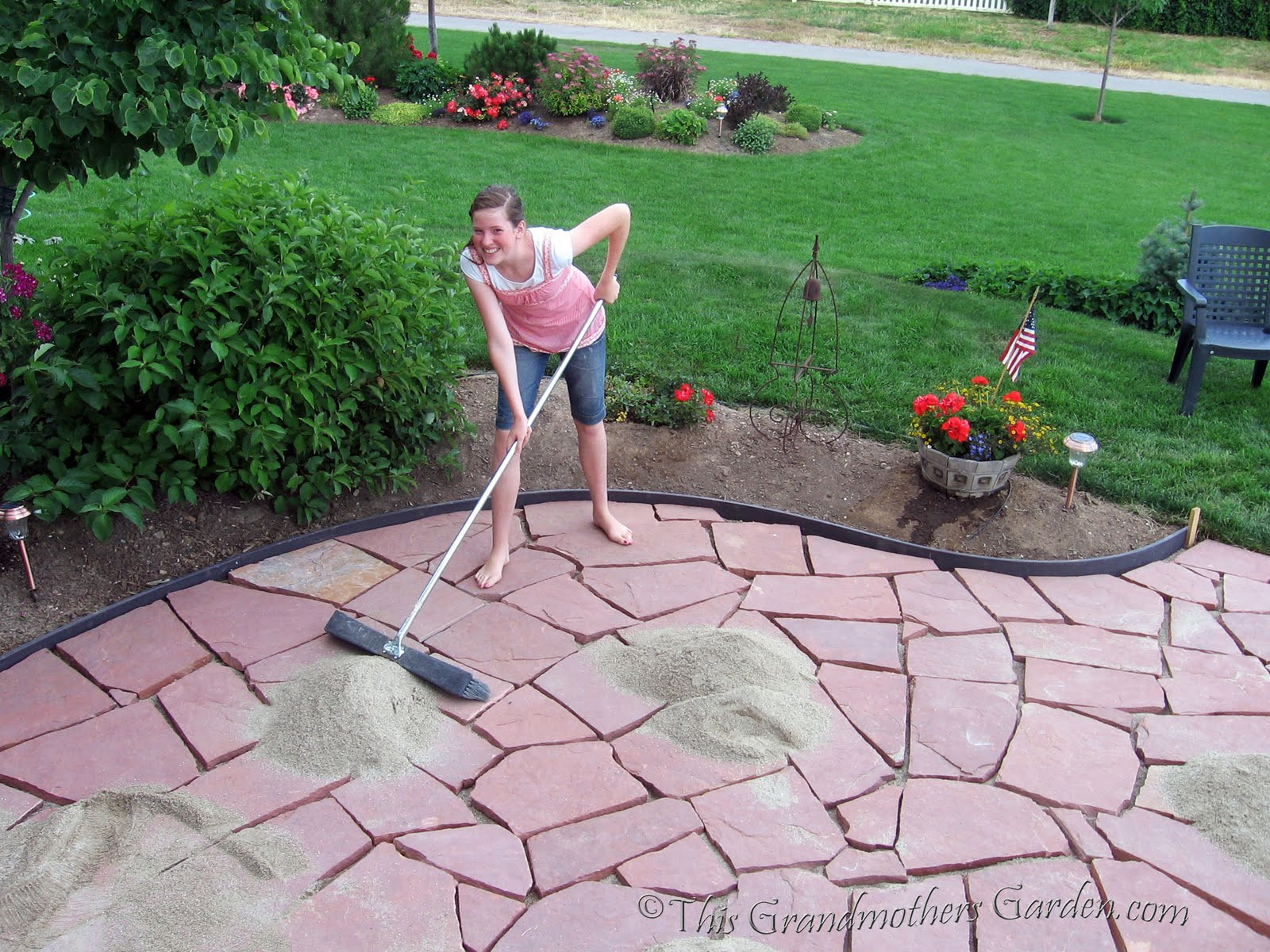 Best ideas about Diy Stone Patio
. Save or Pin This Grandmother s Garden Filling in the Gaps Part 3 of Now.