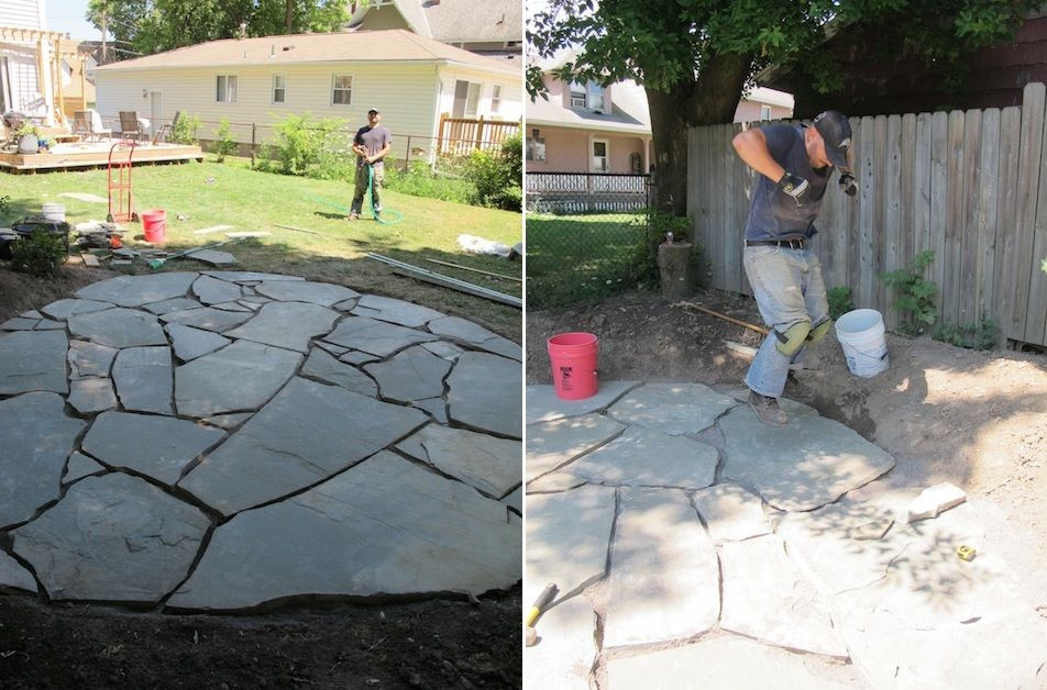 Best ideas about Diy Stone Patio
. Save or Pin How To Set Up A Flagstone Patio Design Now.