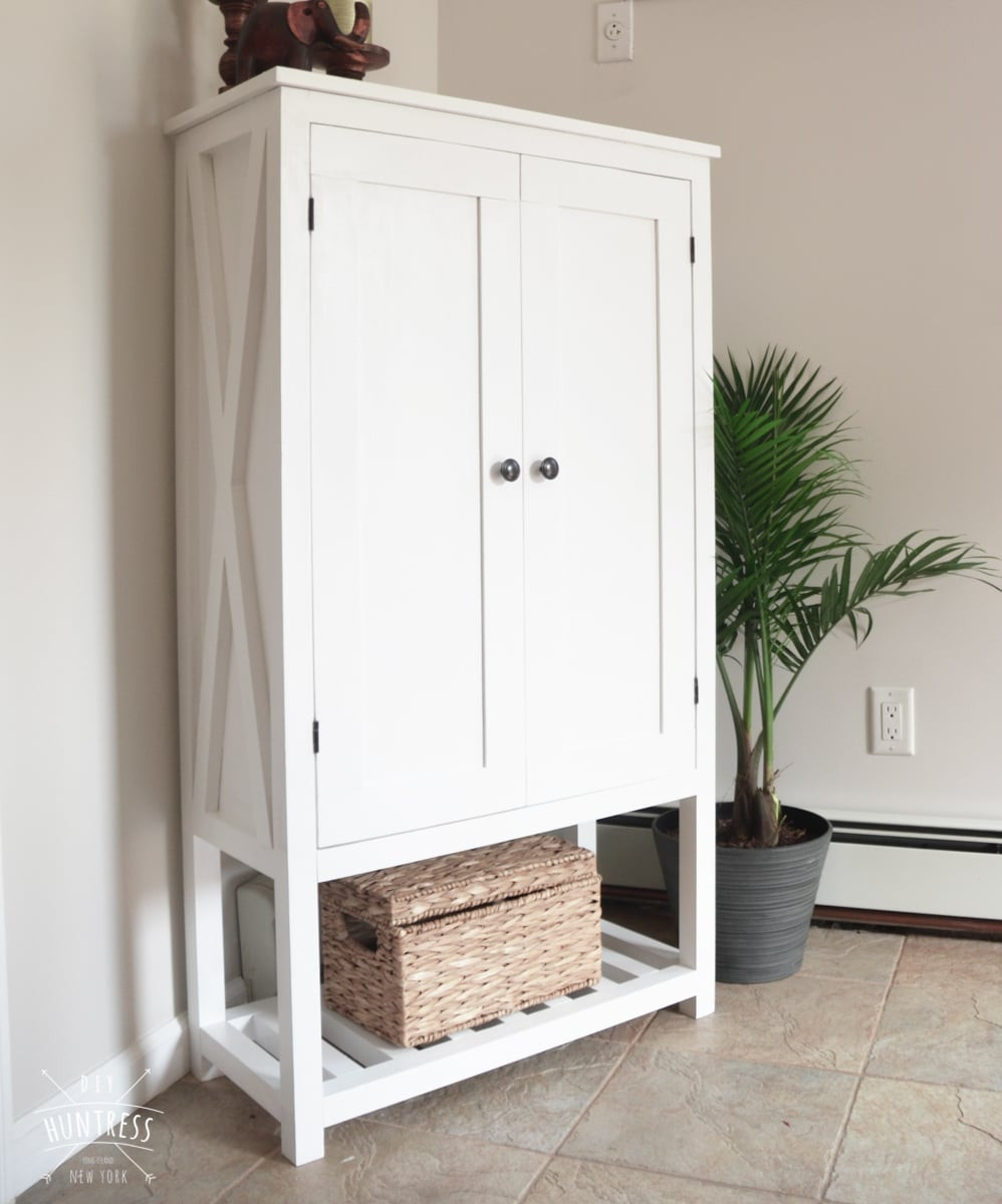 Best ideas about DIY Storage Cabinet
. Save or Pin DIY Wooden Storage Cabinet DIY Huntress Now.