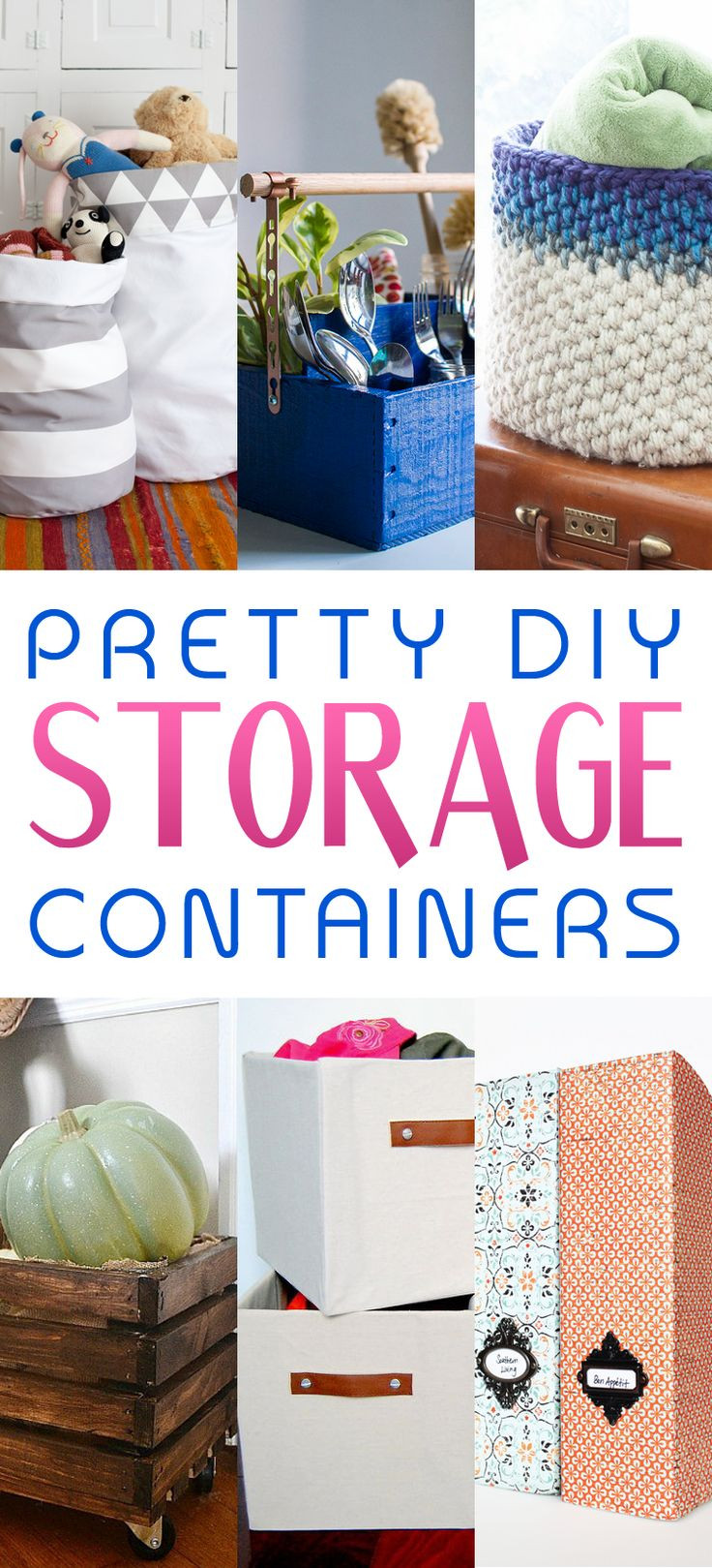 Best ideas about DIY Storage Containers
. Save or Pin Pretty DIY Storage Containers The Cottage Market Now.