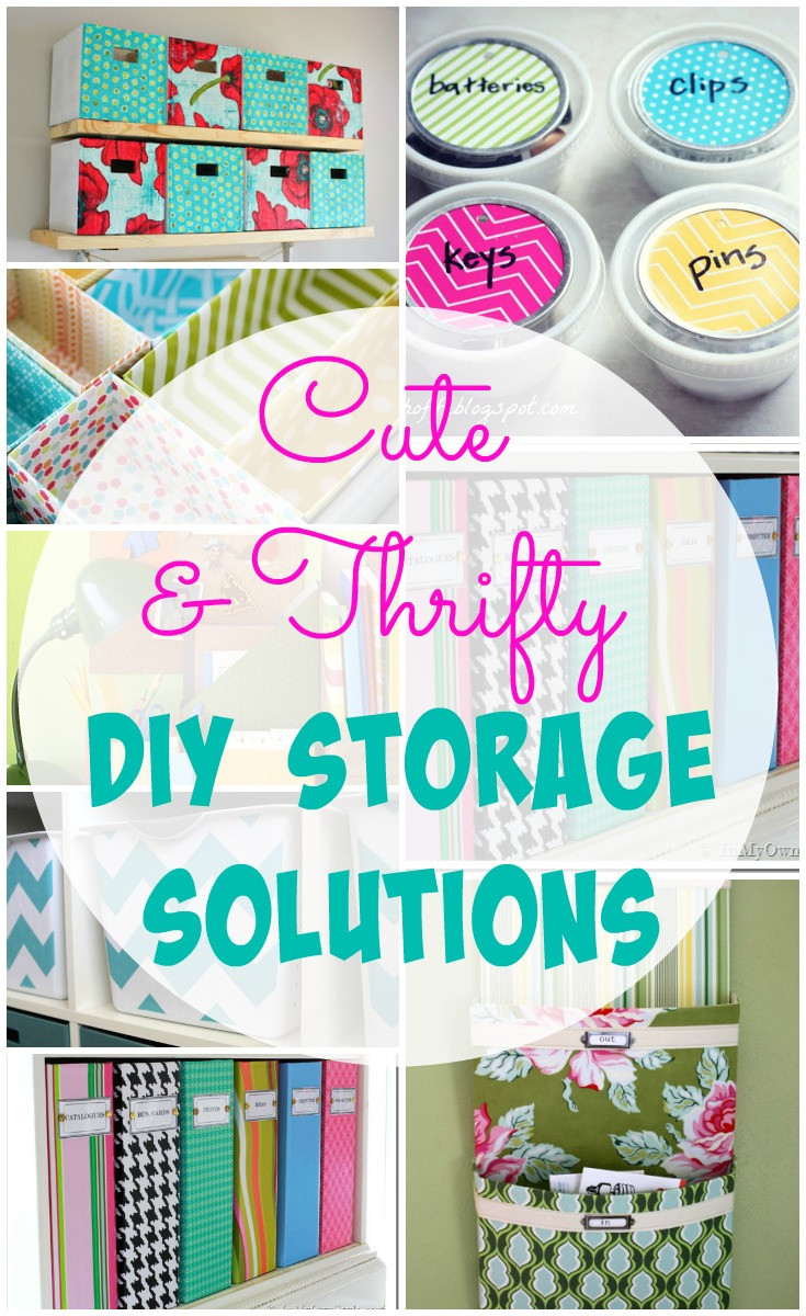 Best ideas about DIY Storage Solutions
. Save or Pin 26 Cute and Thrifty DIY Storage Solutions The Happy Housie Now.