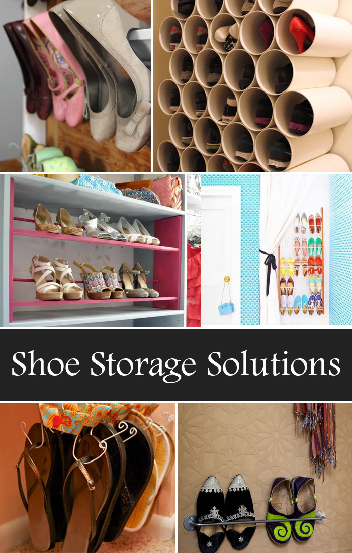 Best ideas about DIY Storage Solutions
. Save or Pin 10 Creative DIY shoe storage solutions Now.