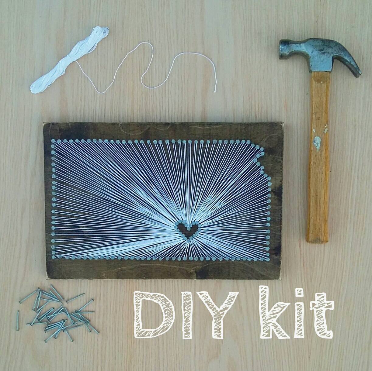 Best ideas about DIY String Art Kit
. Save or Pin DIY Kansas String Art Kit State string Art Kit Kansas Nail Now.
