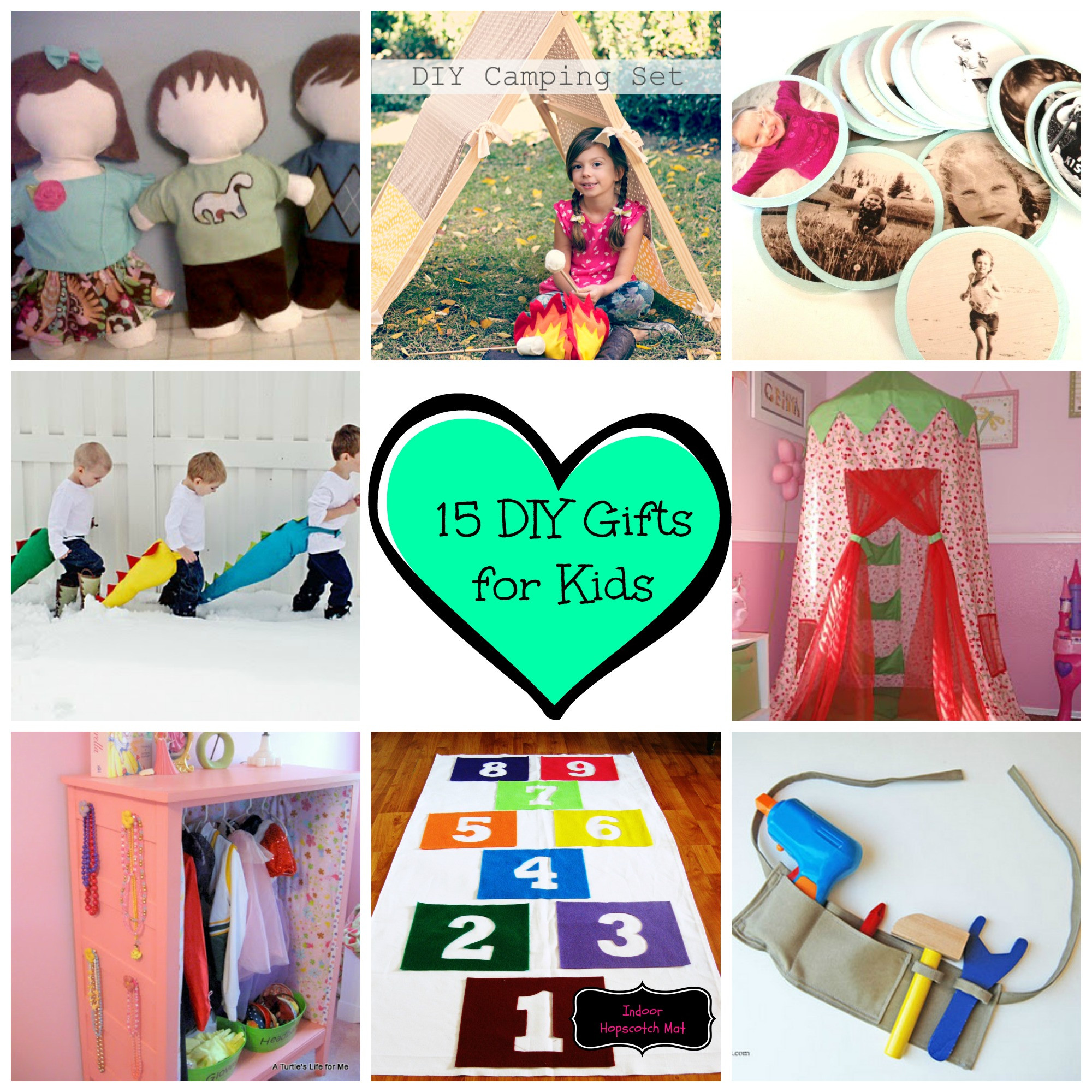 Best ideas about DIY Stuff For Kids
. Save or Pin 15 Great DIY Kids Gifts – Somewhere in the Middle Now.