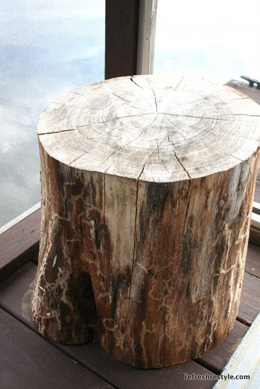 Best ideas about DIY Stump Table
. Save or Pin Tree Stump Side Table Now.