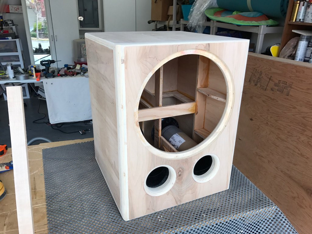 Best ideas about DIY Sub Box
. Save or Pin Eminence Lab 15 Ported Subwoofer Build AVS Forum Now.