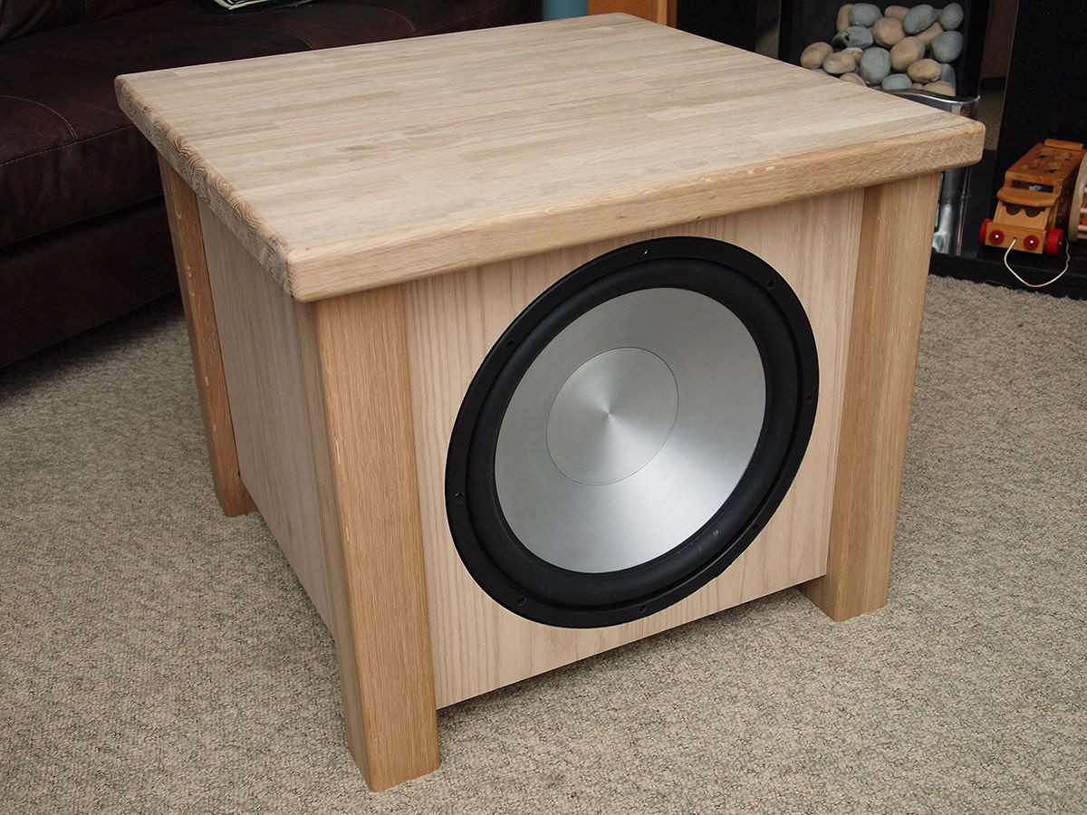 Best ideas about DIY Subwoofer Box
. Save or Pin Subwoofer end teable Now.