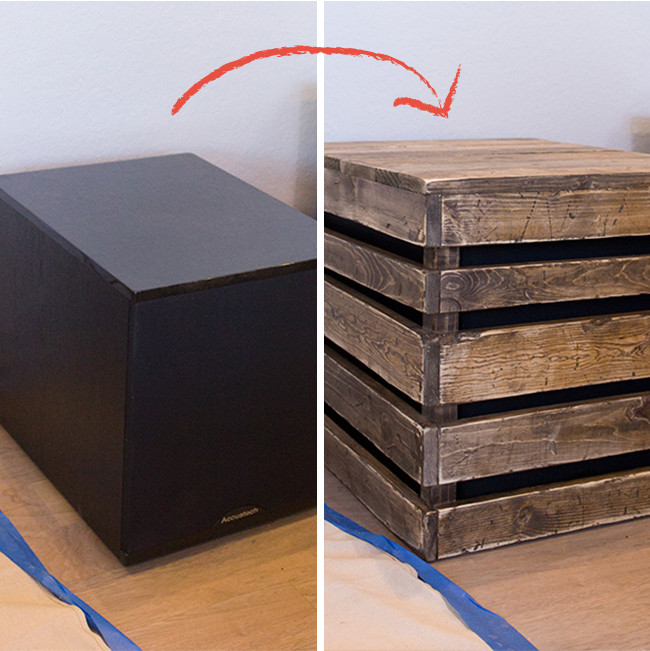 Best ideas about DIY Subwoofer Box
. Save or Pin DIY Wood Side Table Subwoofer Enclosure Now.