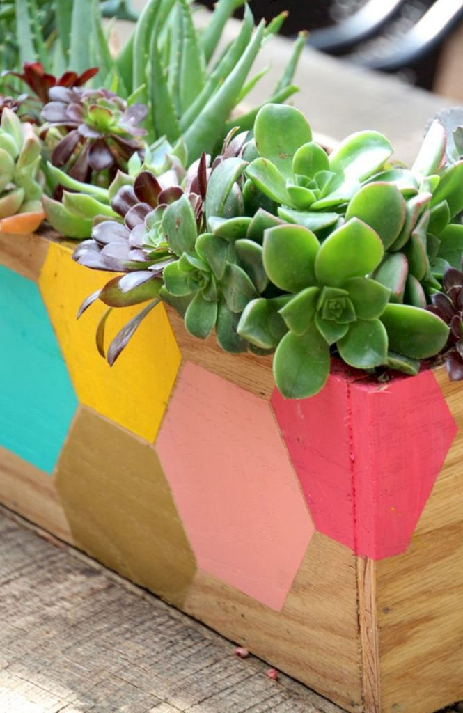 Best ideas about DIY Succulent Planter Box
. Save or Pin 24 Beautiful Outdoor DIY Succulent Planter With Cinder Now.