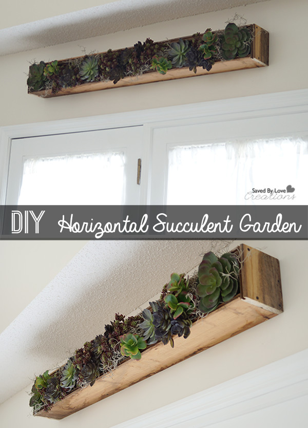 Best ideas about DIY Succulent Planter Box
. Save or Pin DIY Horizontal Succulent Planter Box Display Now.