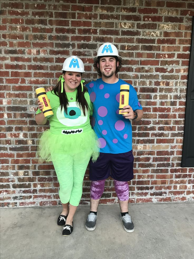 Best ideas about DIY Sully Costume
. Save or Pin Mike and Sully Halloween costume diy monsters inc Now.