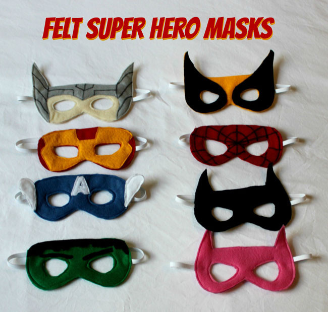 Best ideas about DIY Superhero Masks
. Save or Pin Felt Superhero Masks Sometimes Homemade Now.