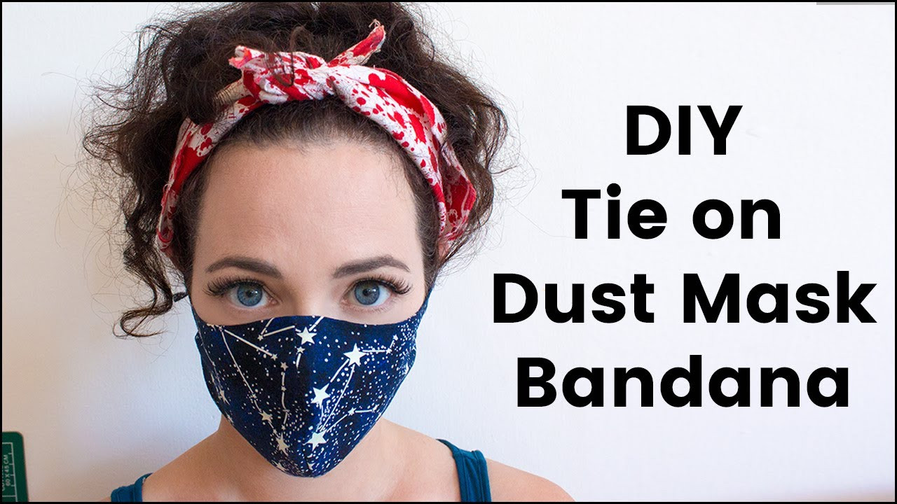 Best ideas about DIY Surgical Mask
. Save or Pin DIY Tie Dust Mask Bandana For Burning Man Now.