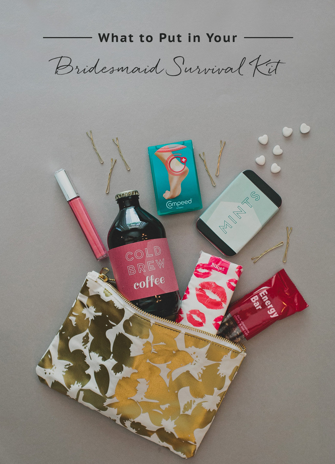 Best ideas about DIY Survival Kit
. Save or Pin How to Create a Bridesmaid Survival Kit Now.