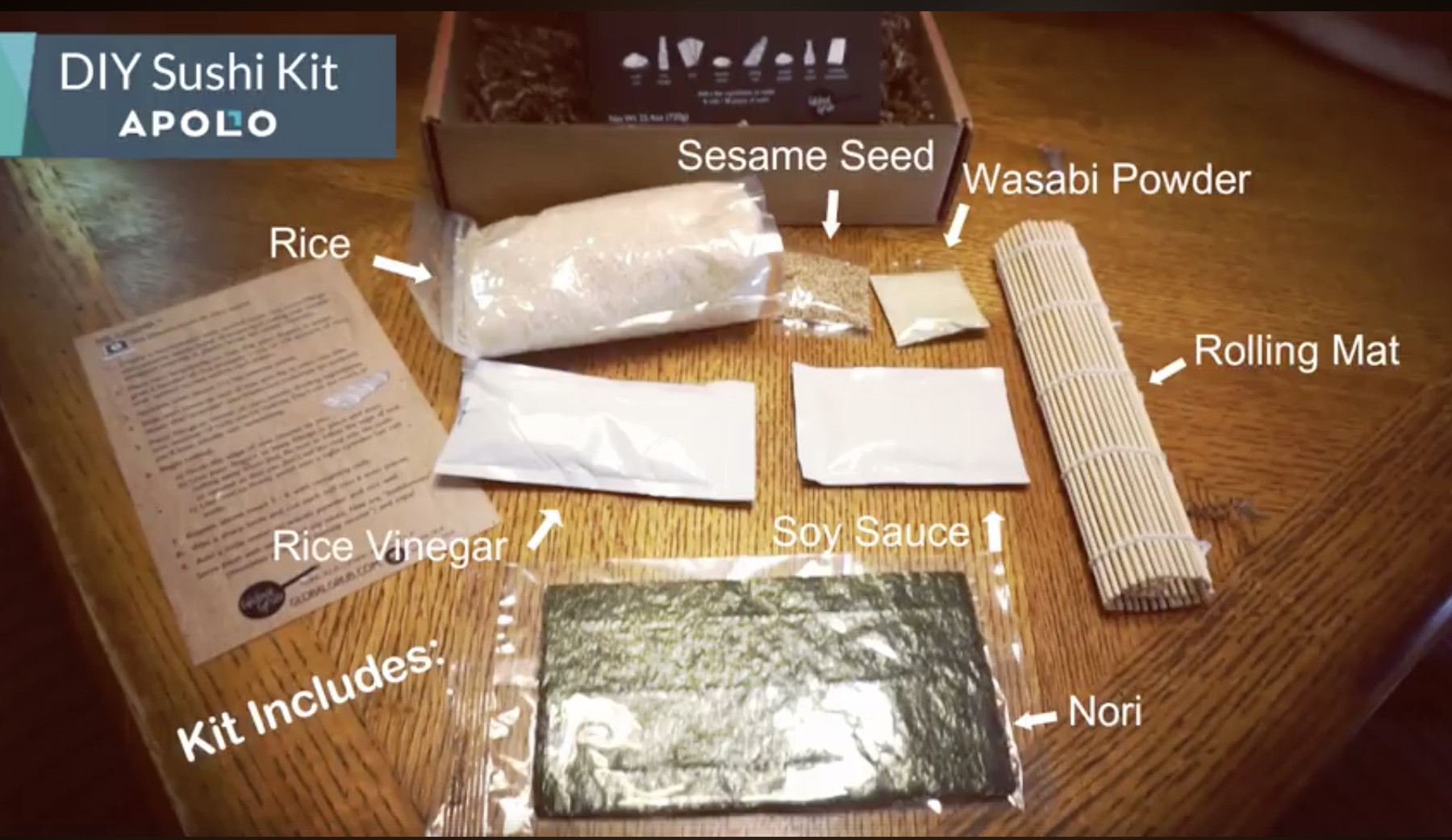 Best ideas about DIY Sushi Kit
. Save or Pin DIY Sushi Kit Make Your Own Sushi Rolls Apollo Box Blog Now.