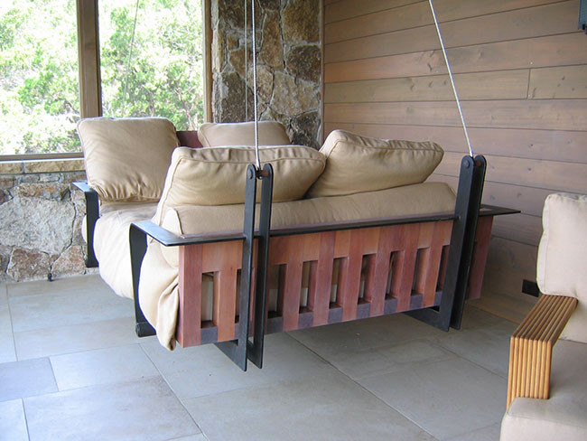 Best ideas about DIY Swing Bed
. Save or Pin Dishfunctional Designs This Ain t Yer Grandma s Porch Now.