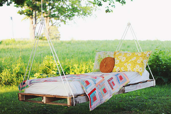 Best ideas about DIY Swing Bed
. Save or Pin DIY Outdoor Swing Beds DIY Outdoor Swing Beds Now.