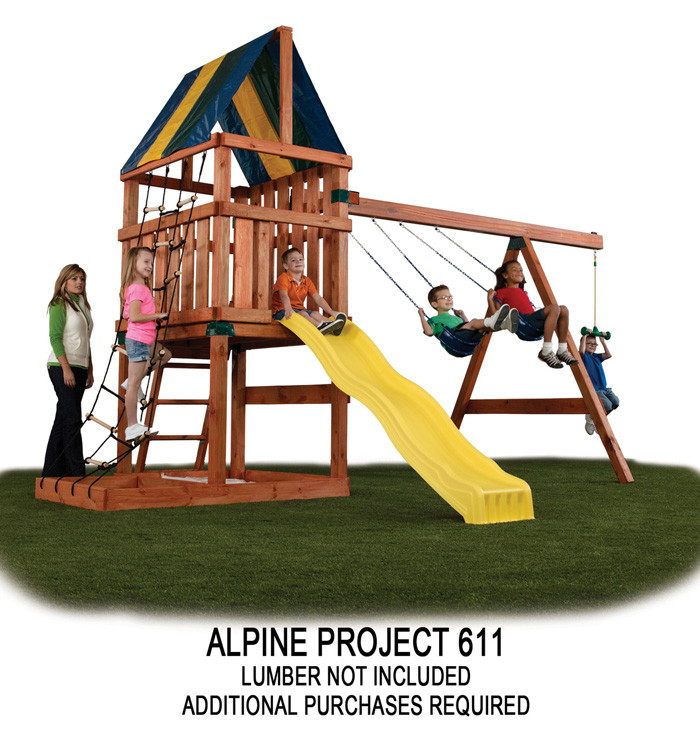 Best ideas about DIY Swing Sets Kits
. Save or Pin Alpine DIY Playset Hardware Kit Now.