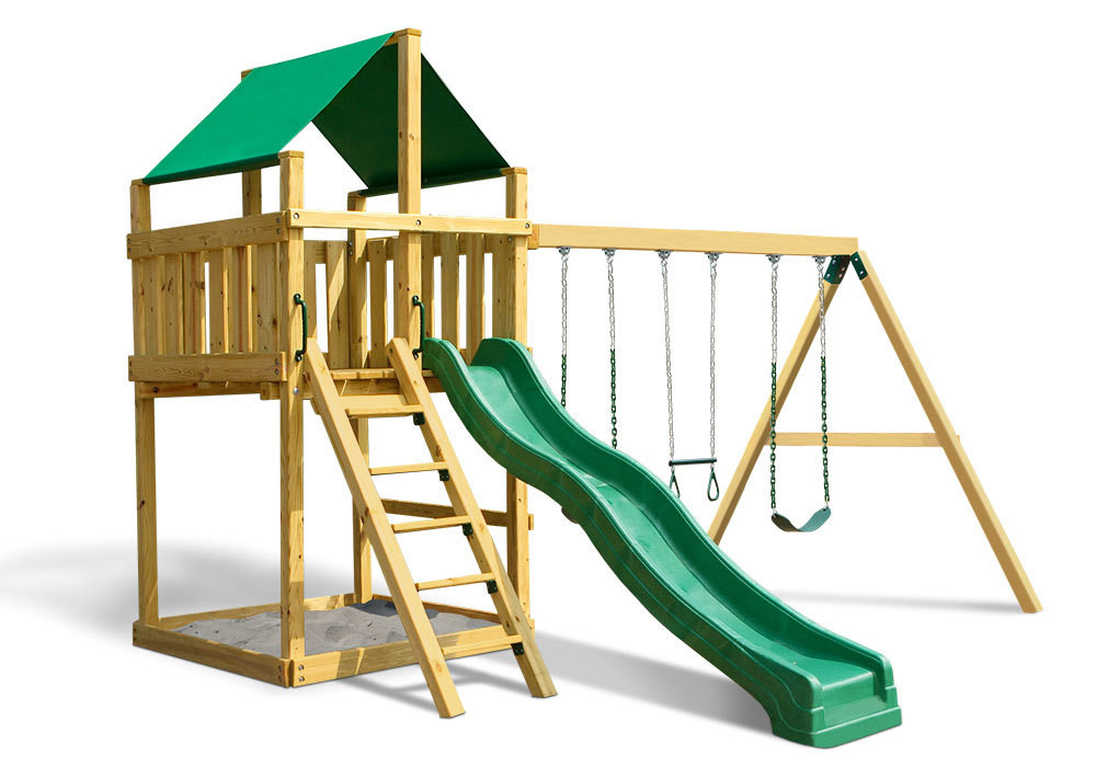 Best ideas about DIY Swing Sets Kits
. Save or Pin Discovery Fort with Swing Set DIY Kit SwingSetMall Now.