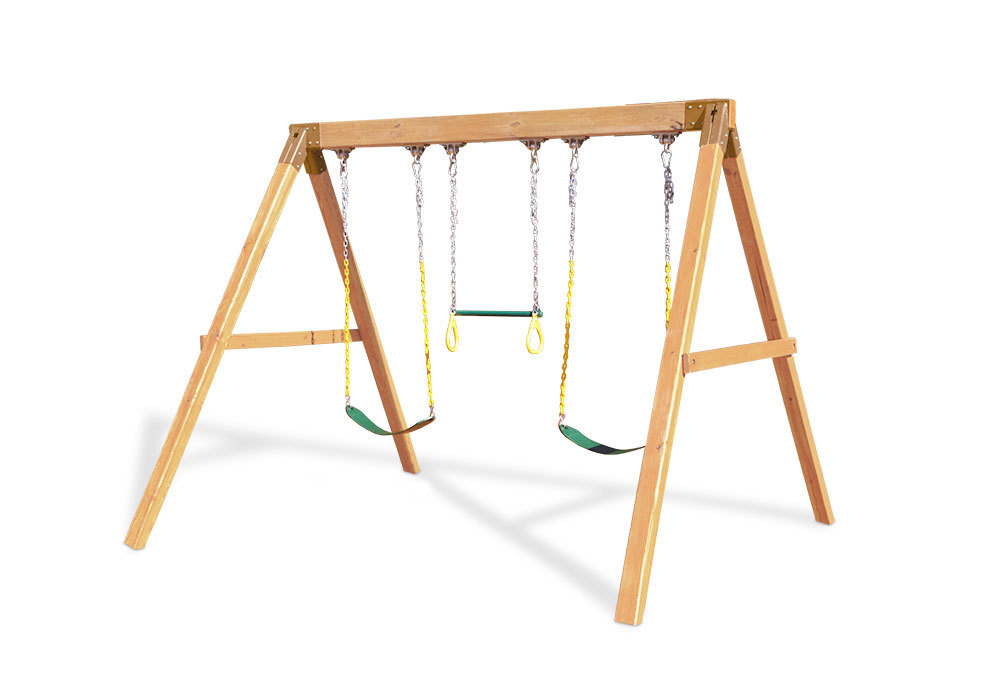 Best ideas about DIY Swing Sets Kits
. Save or Pin Free Standing Swing Beam with Swings DIY Kit Now.