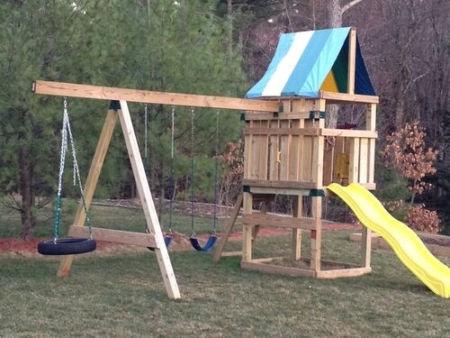 Best ideas about DIY Swing Sets Kits
. Save or Pin New Do It Yourself Swing Set Play Ground Parts Kit for Now.