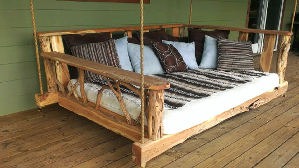 Best ideas about DIY Swinging Bed
. Save or Pin Diy Porch Swing Bed Furniture Now.