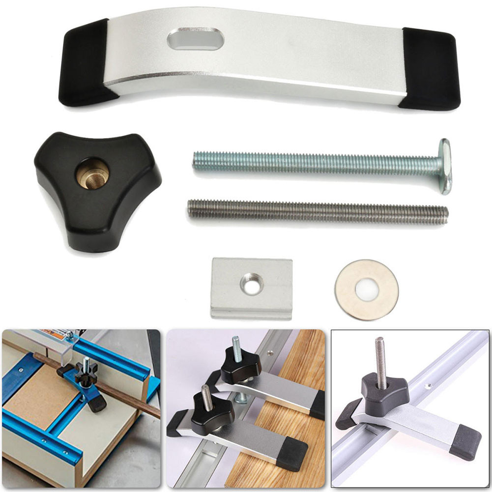 Best ideas about DIY T Track Clamps
. Save or Pin 8mm Tools Kit Woodworking Hold Down Clamps Metal For T Now.