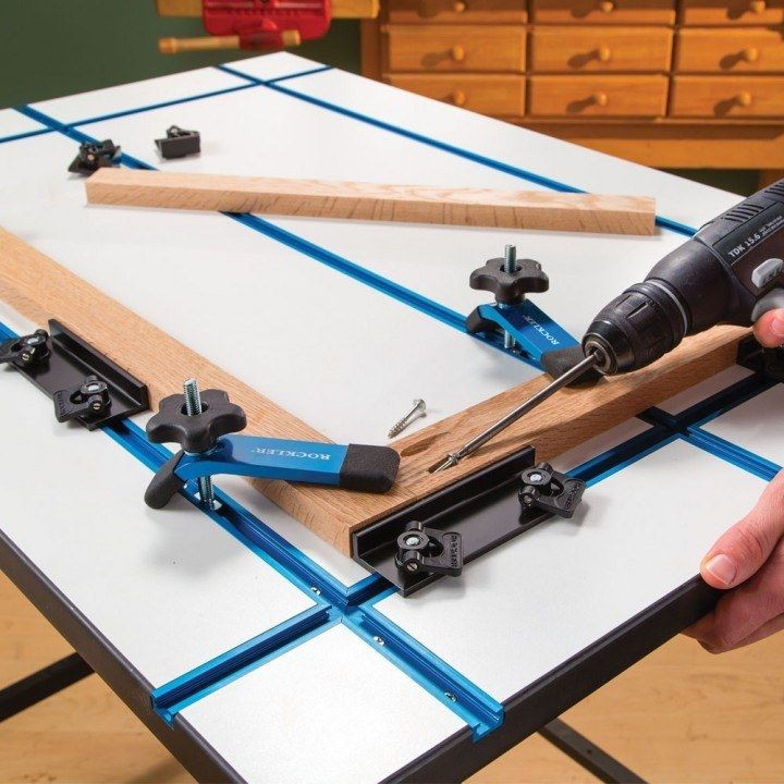 Best ideas about DIY T Track Clamps
. Save or Pin Rockler 48 Universal T Track with Hold Down Clamps in Now.