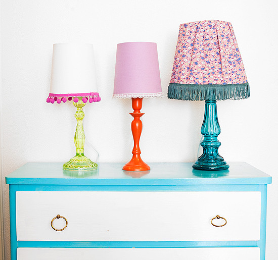 Best ideas about DIY Table Lamps
. Save or Pin DIY From candle holder to table lamp Now.