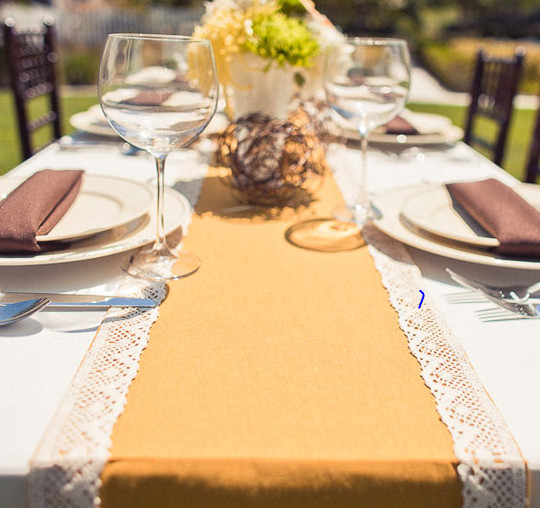 Best ideas about DIY Table Runner Wedding
. Save or Pin 5 DIY Wedding Table Runners Now.