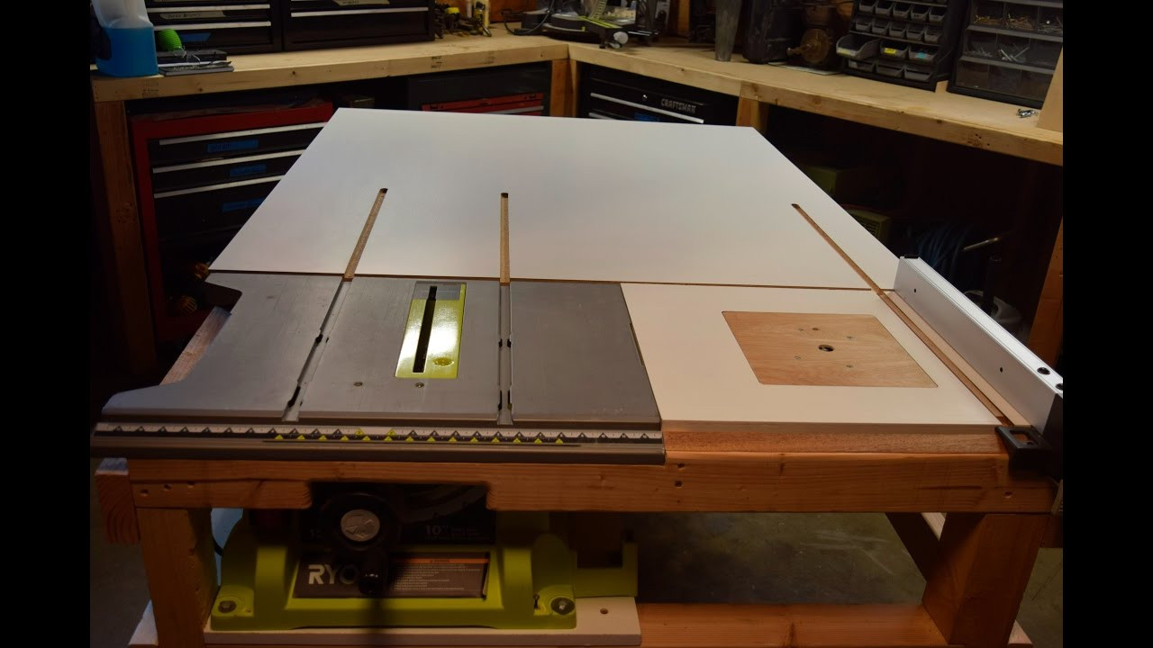Best ideas about DIY Table Saw Extension
. Save or Pin How to build a homemade table saw extension with a router Now.