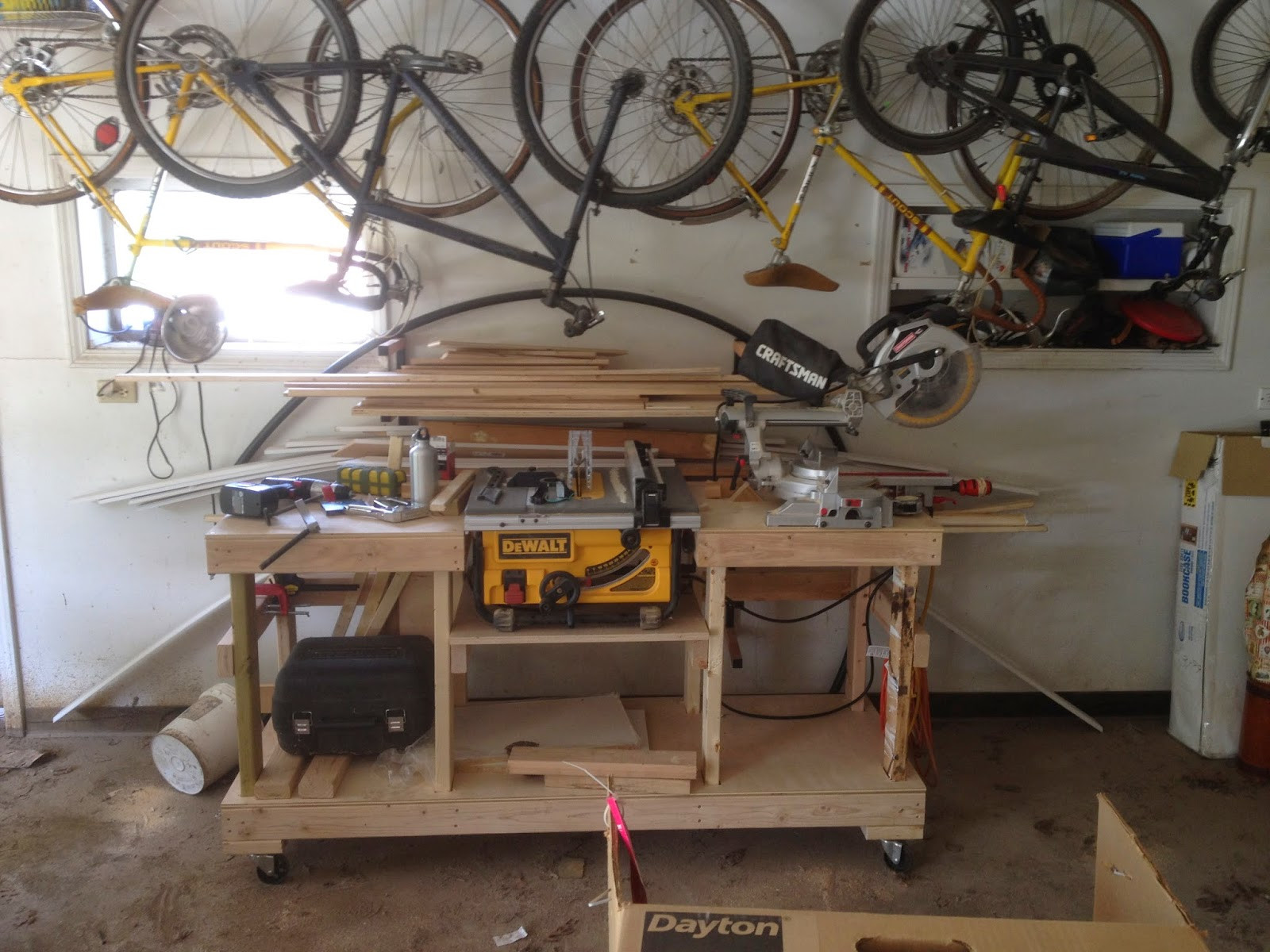 Best ideas about DIY Table Saw Table
. Save or Pin DIY Table Saw Stand on Casters Now.