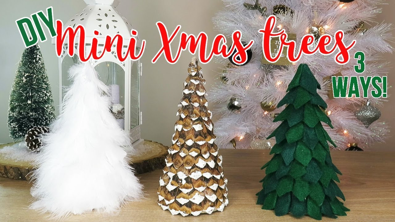 Best ideas about DIY Tabletop Christmas Tree
. Save or Pin DIY Christmas Tree Decor Now.