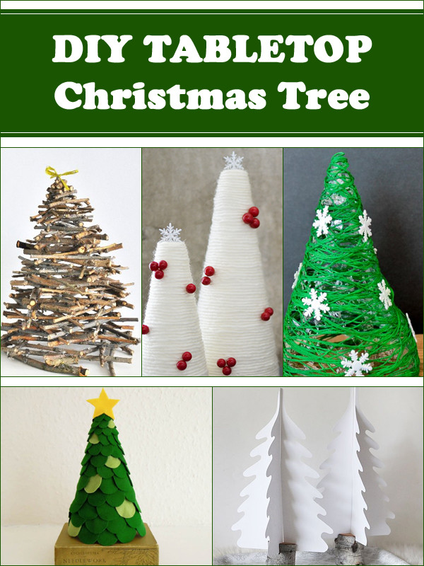 Best ideas about DIY Tabletop Christmas Tree
. Save or Pin DIY Tabletop Christmas Tree Decorations for Your Home Now.
