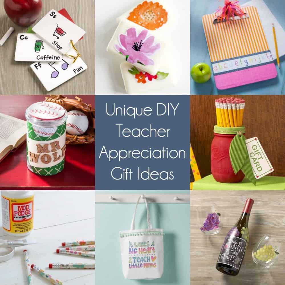Best ideas about DIY Teacher Appreciation Gifts
. Save or Pin Unique DIY Teacher Appreciation Gifts They ll Love Mod Now.