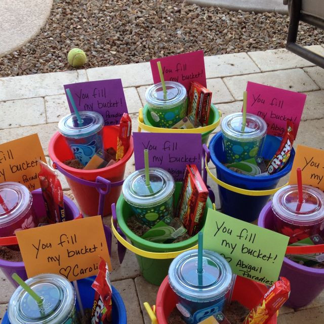 Best ideas about DIY Teacher Gifts End Of Year
. Save or Pin End of year teacher ts You Fill My Bucket Now.