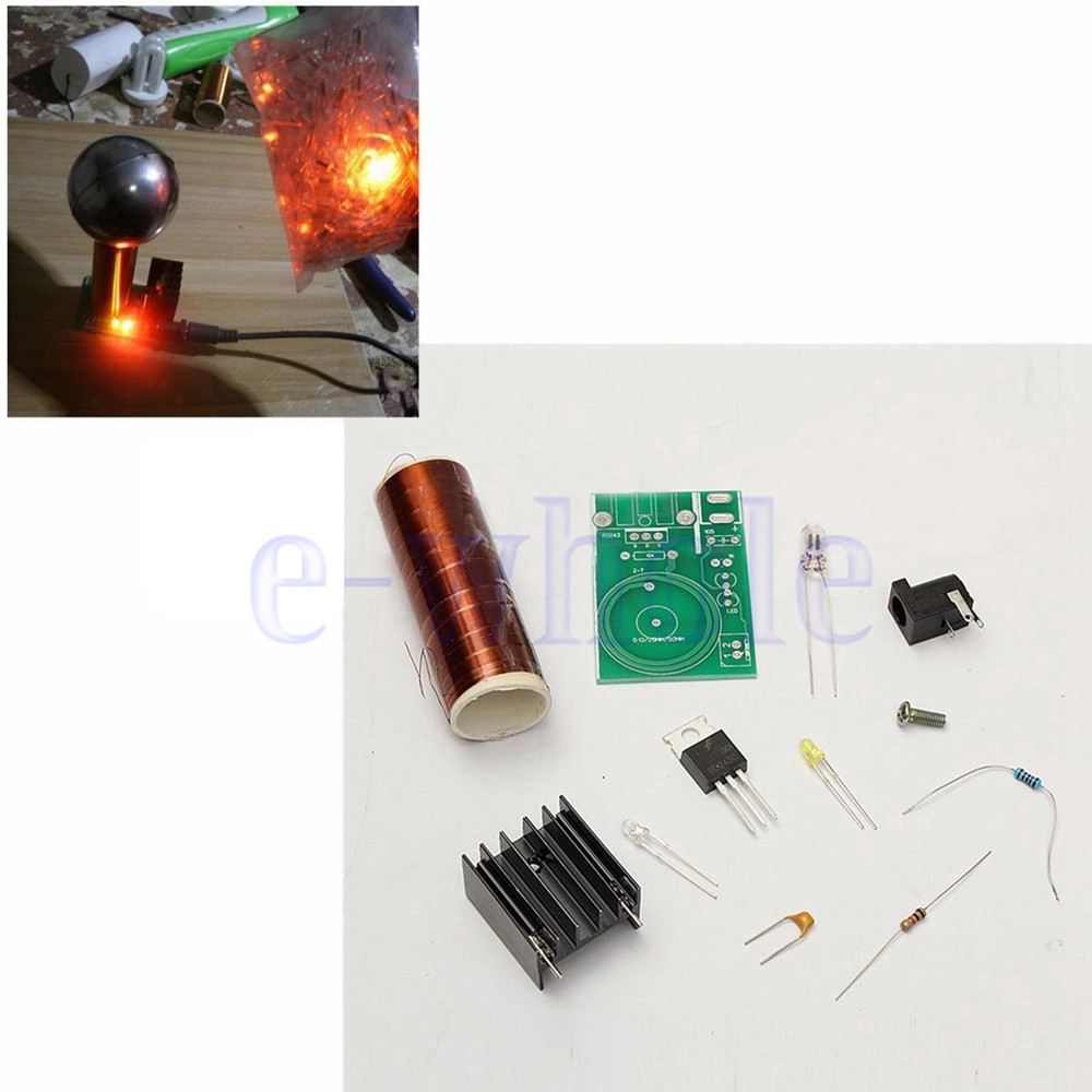 Best ideas about DIY Tesla Coil Kit
. Save or Pin 12V DC DIY Tesla Coil Kit Arc Wireless Electric Power Now.