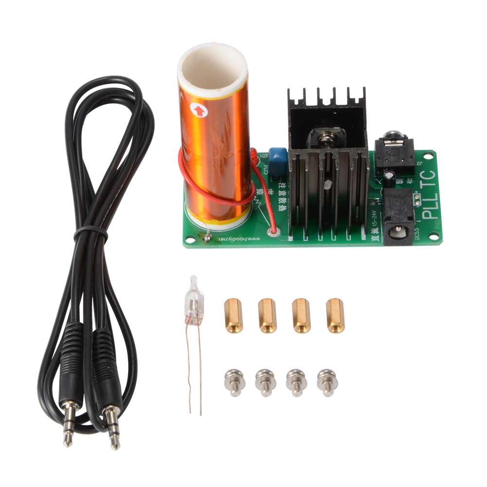 Best ideas about DIY Tesla Coil Kit
. Save or Pin 15 24V DIY Mini Tesla Coil Kit 15W Speaker Transmission Now.
