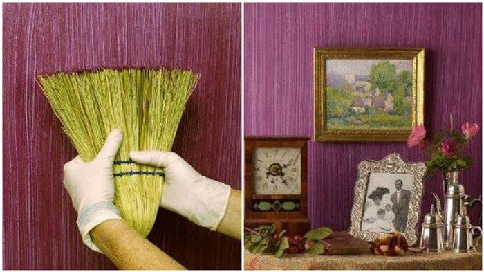 Best ideas about DIY Texturing Walls
. Save or Pin Creative DIY Textured Walls Using a Whisk Broom 2 Now.