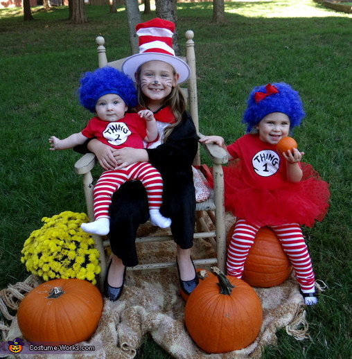 Best ideas about DIY Thing 1 And Thing 2 Costumes
. Save or Pin 15 DIY Halloween Costumes for Kids with an Educational Now.