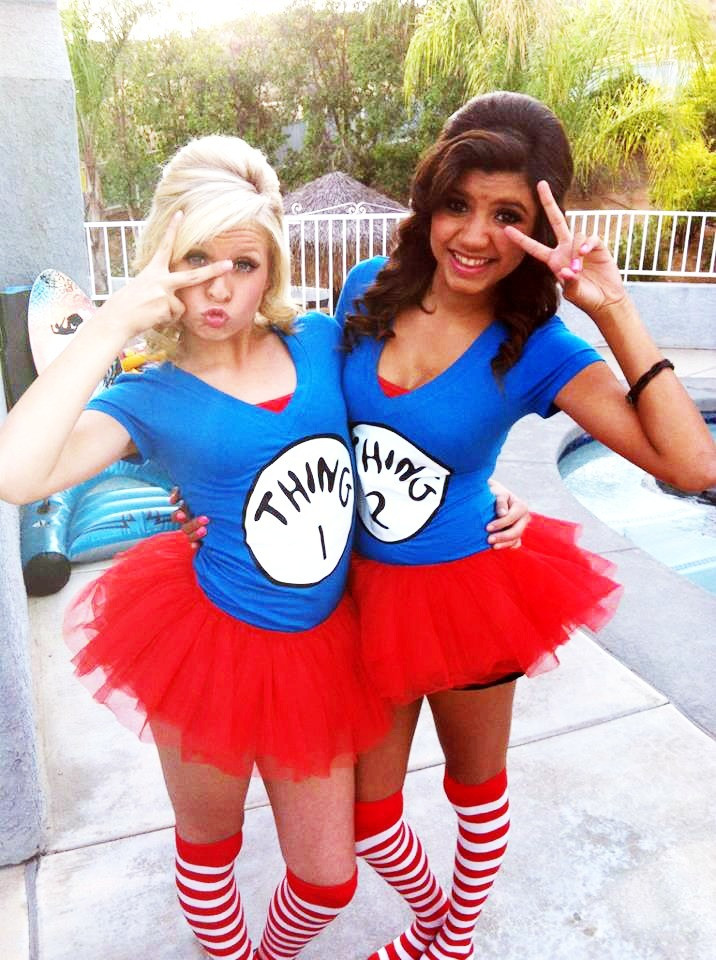 Best ideas about DIY Thing 1 And Thing 2 Costumes
. Save or Pin Thing 1 & Thing 2 Couples Costumes Couples Costume Ideas Now.