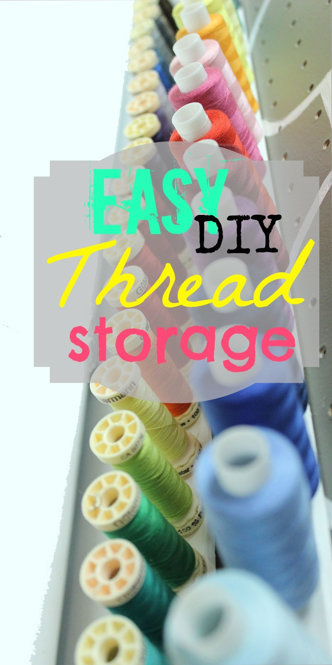 Best ideas about DIY Thread Organizer
. Save or Pin DIY Thread Storage Rack FYNES DESIGNS Now.