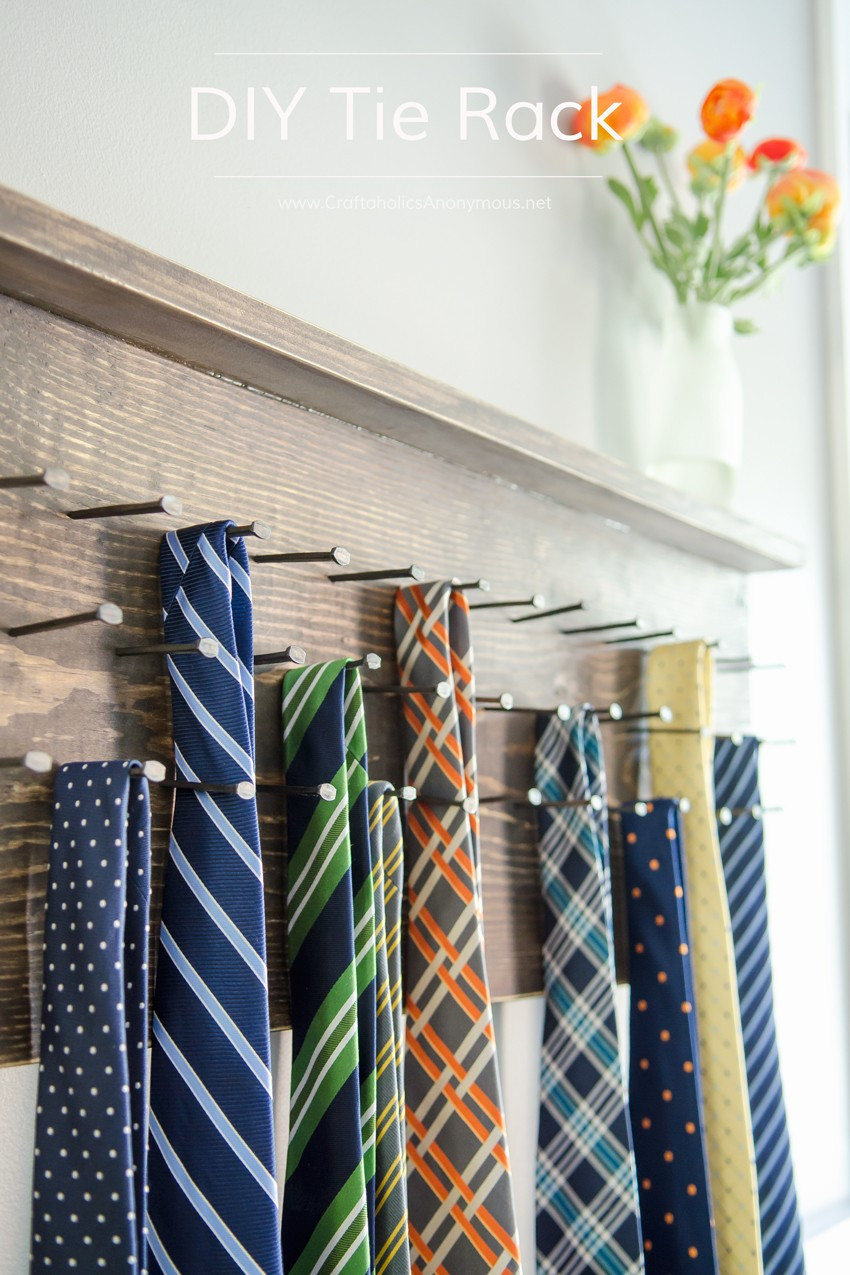 Best ideas about DIY Tie Rack
. Save or Pin Craftaholics Anonymous Now.