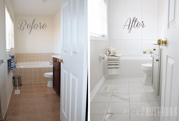 Best ideas about DIY Tile Paint
. Save or Pin How to Transform an Ugly Bathroom with DIY Tile Painting Now.