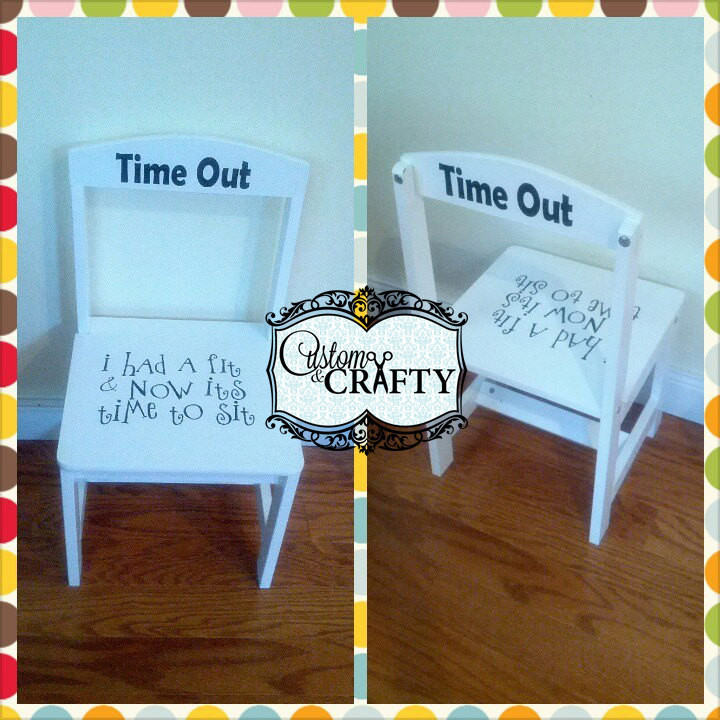 Best ideas about DIY Time Out Chair
. Save or Pin DIY Time Out Chair Decal Take a break I had a f Now.