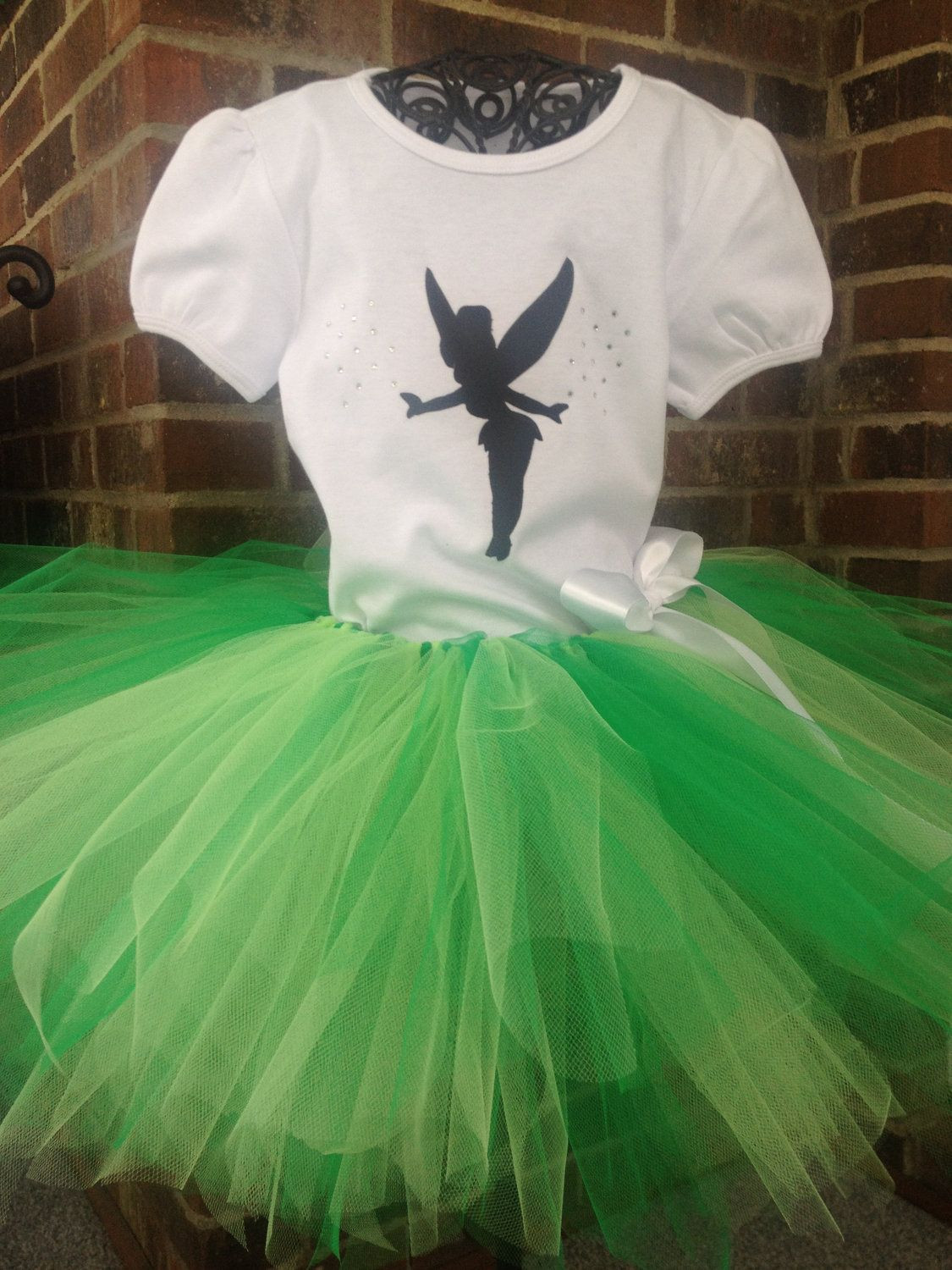 Best ideas about DIY Tinkerbell Costume From T Shirt
. Save or Pin Tinkerbell Inspired Tutu Set Tinkerbell Costume Size Now.